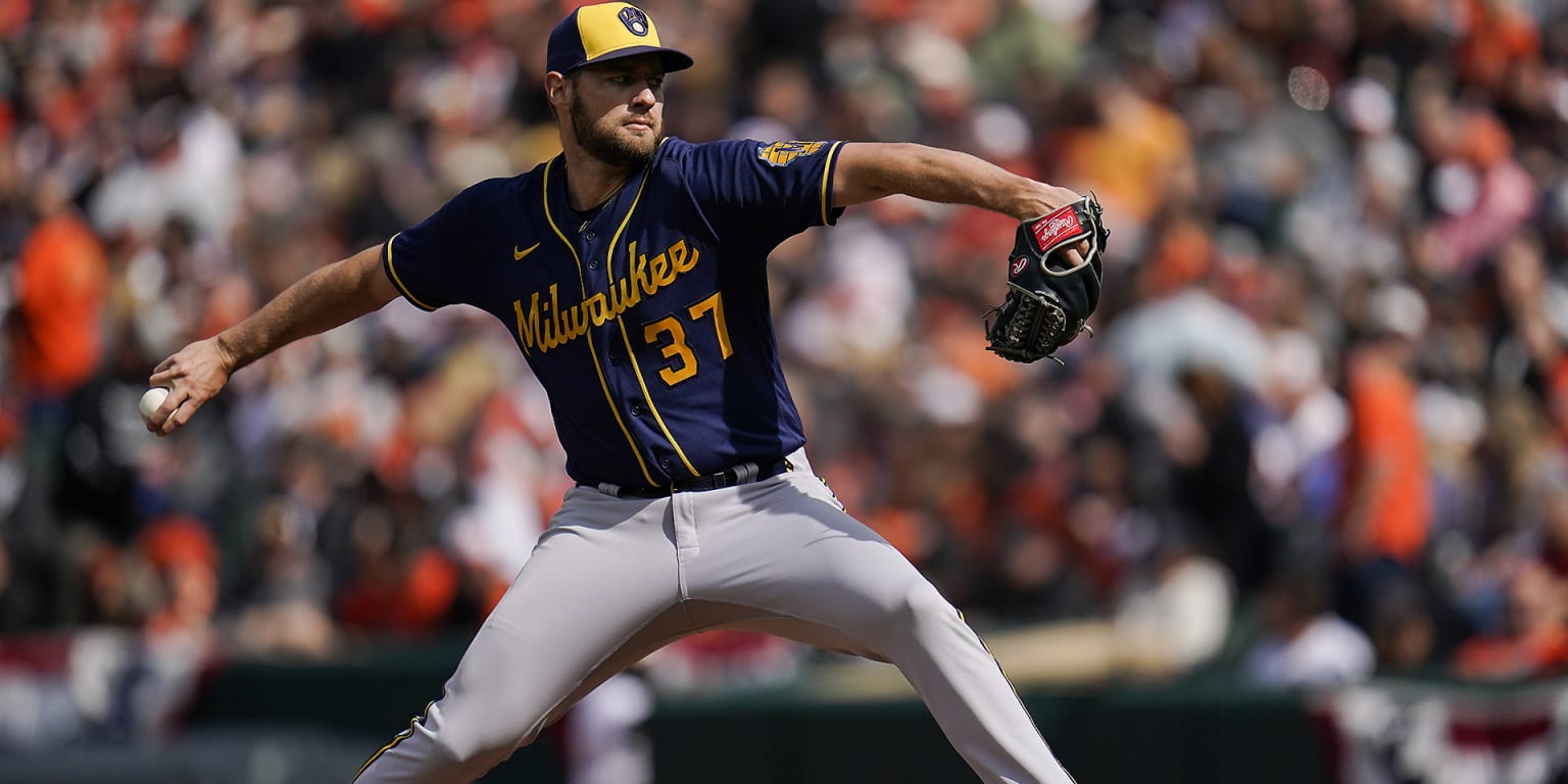 Adrian Houser, Tyrone Taylor provide the thump in 5-4 Brewers