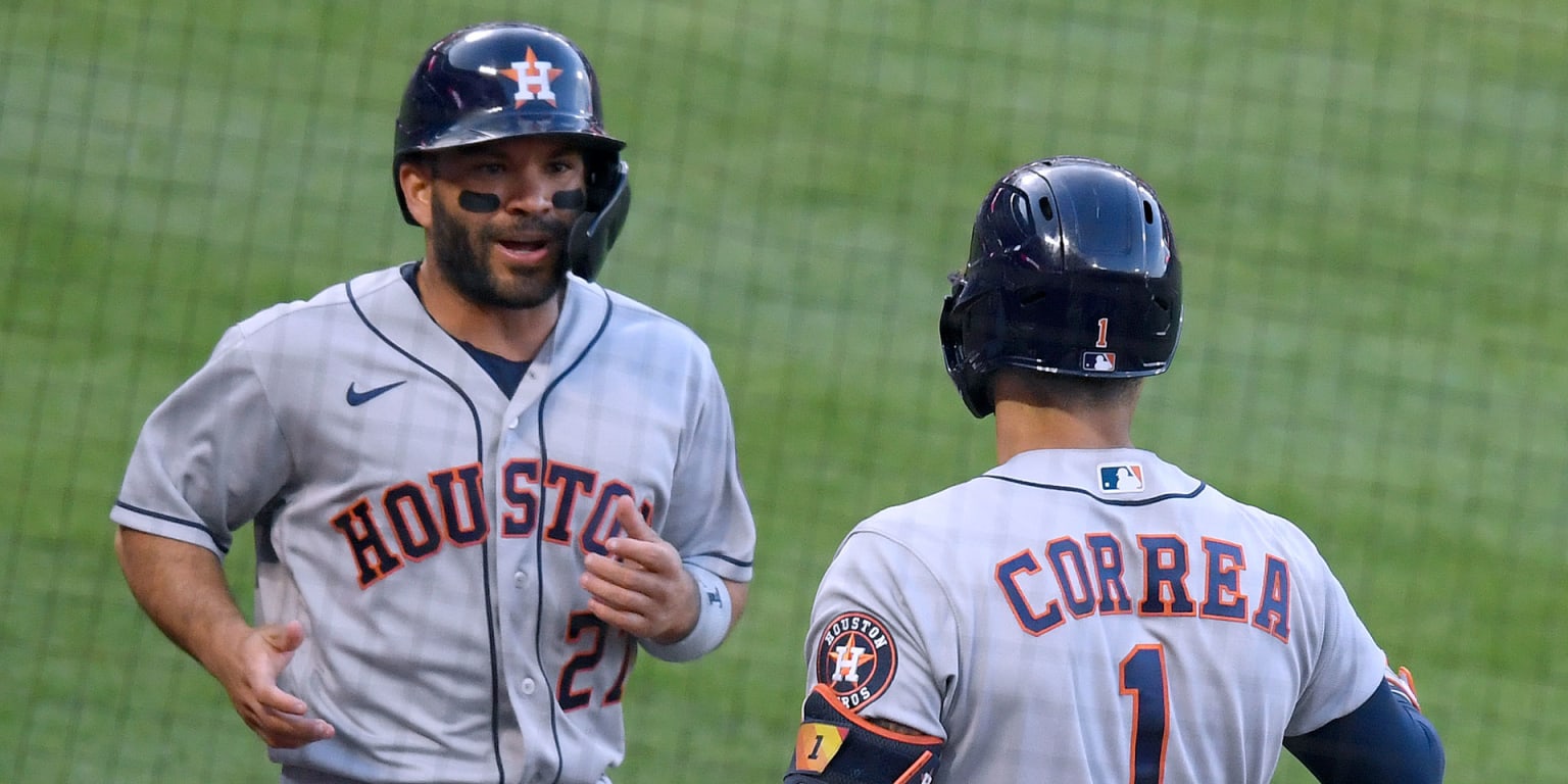 Astros' top hitters hot through first five games