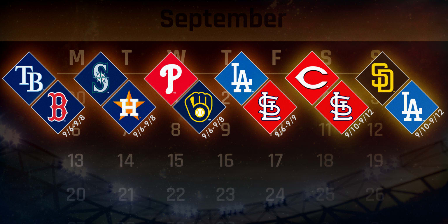 Top series in MLB playoff race for week of September 6