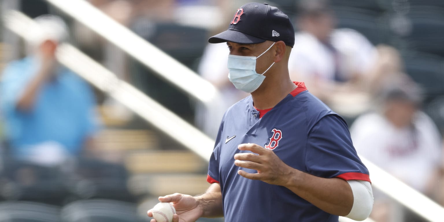 The Alex Cora first-day photo three years in the making - The Athletic