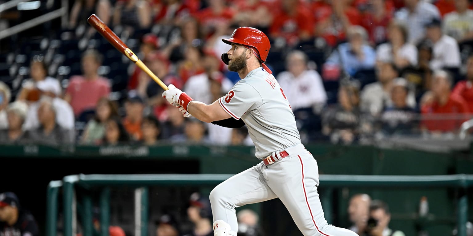 Suarez, Harper, Vierling lead surging Phillies to a big win in