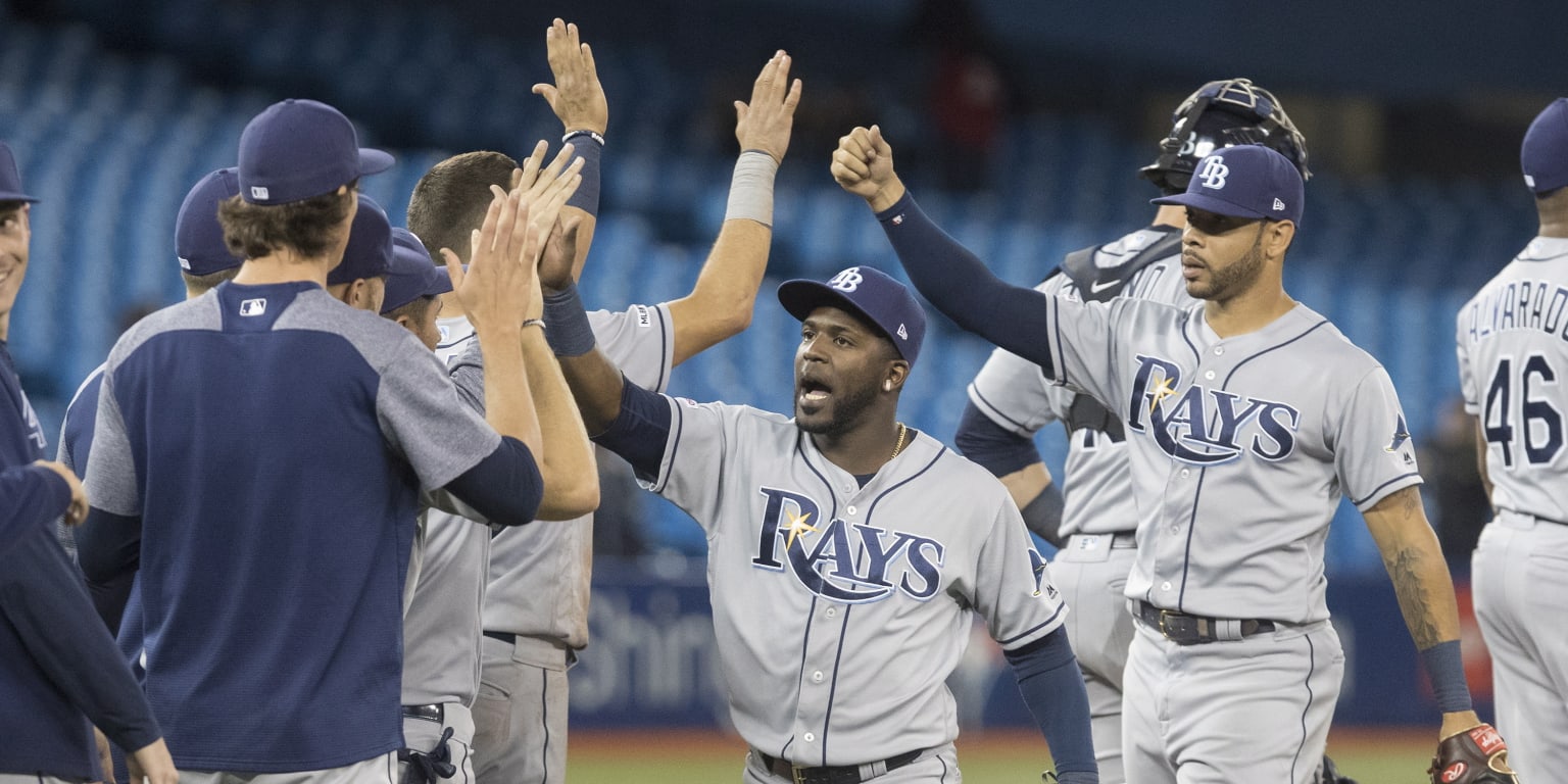 Rays now leading AL East projections