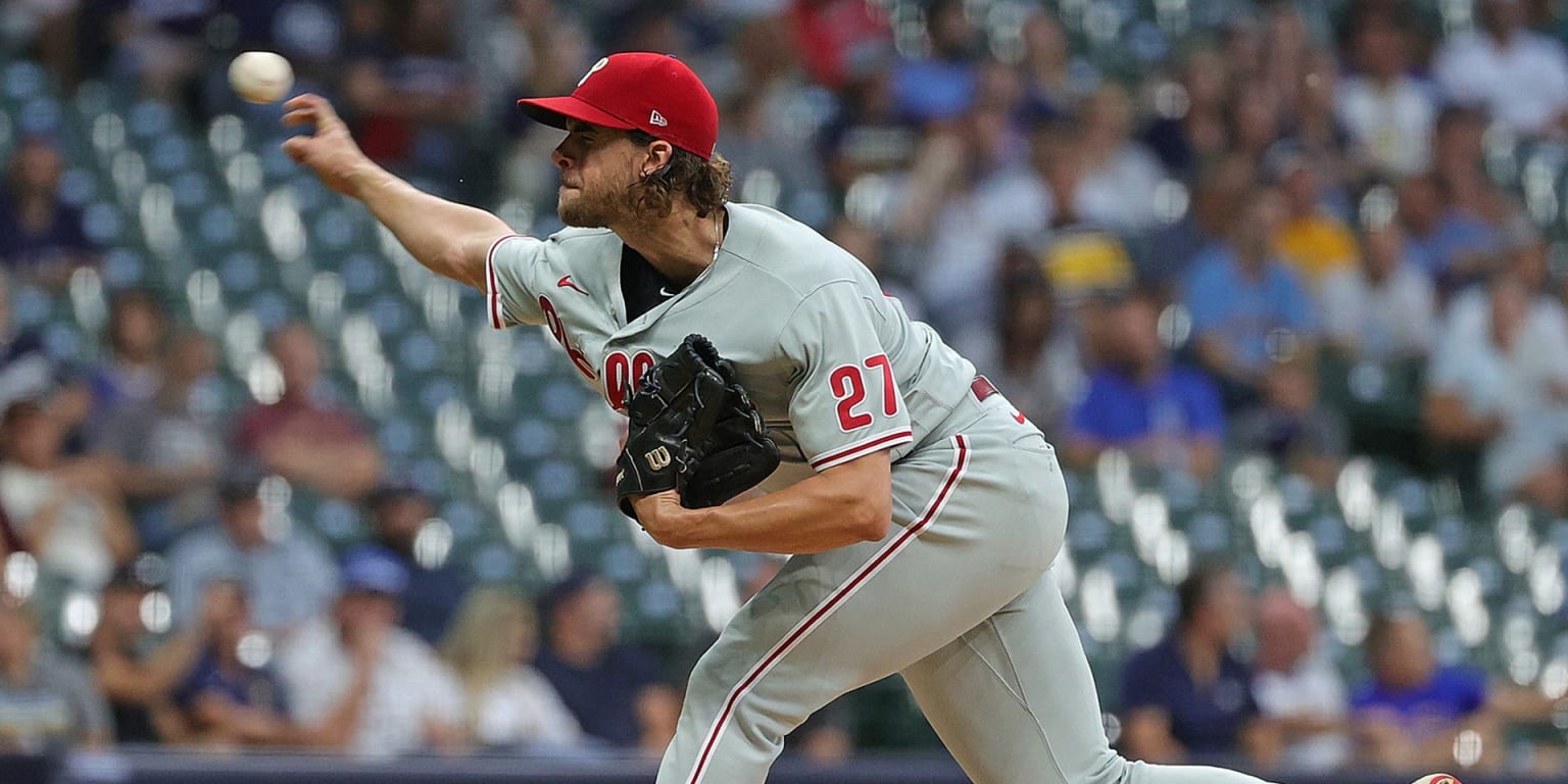 Philadelphia Phillies Pitcher Aaron Nola Has Rediscovered His Sinker, and  it's Paying Off Big Time in his Bounce-Back Season - Sports Illustrated  Inside The Phillies