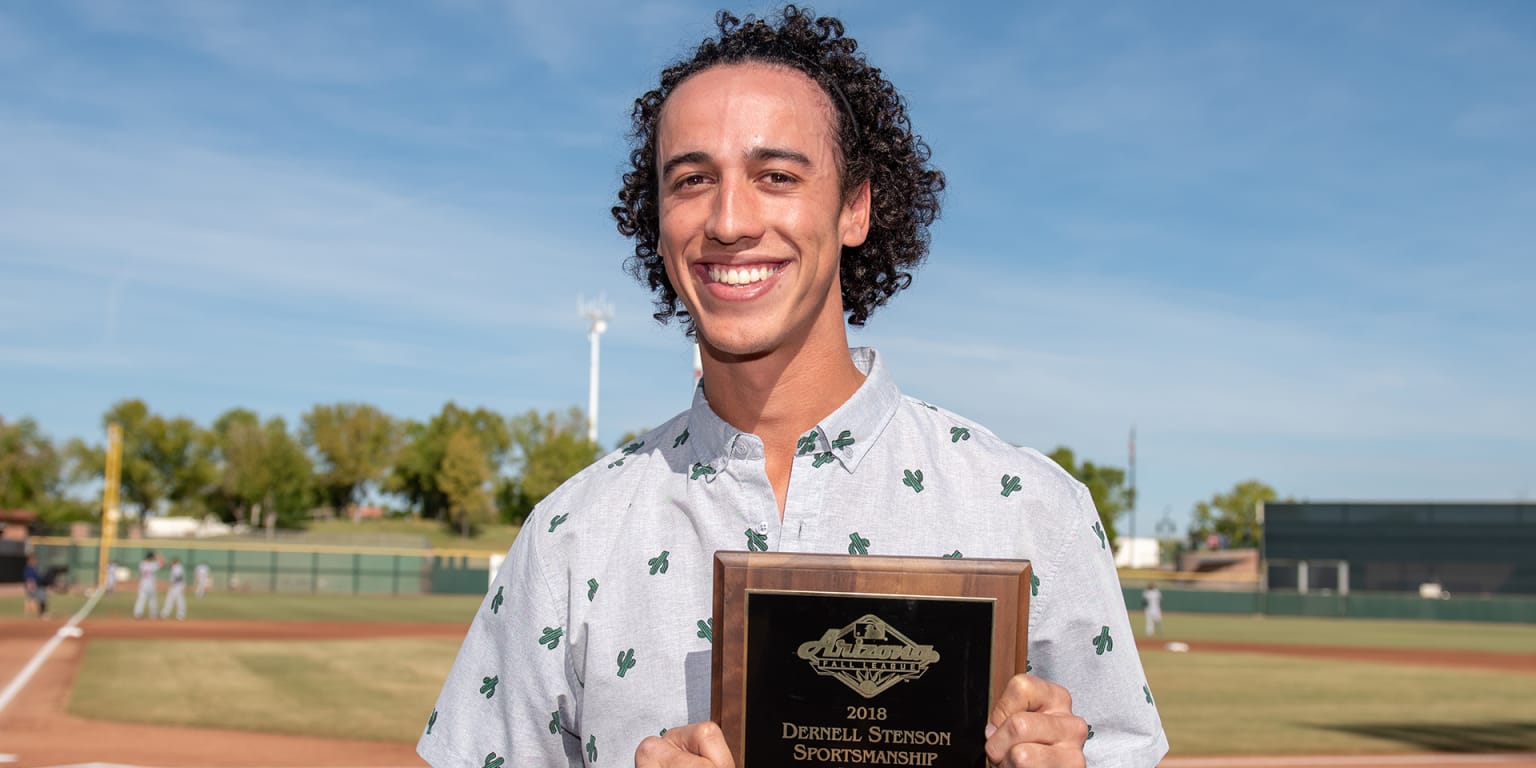 MLB's Arizona Fall League on X: Your Dernell Stenson Sportsmanship Award  winner, @Pirates Cole Tucker!  / X