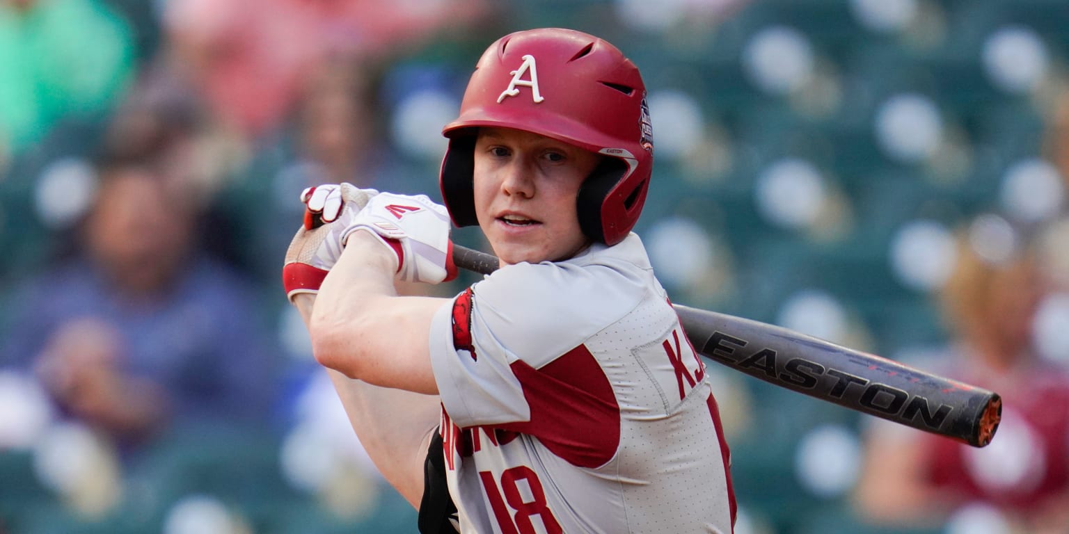 Former Arkansas star Kjerstad gets MLB call up by Baltimore as current  Diamond Hogs ready for Friday's Fall Classic