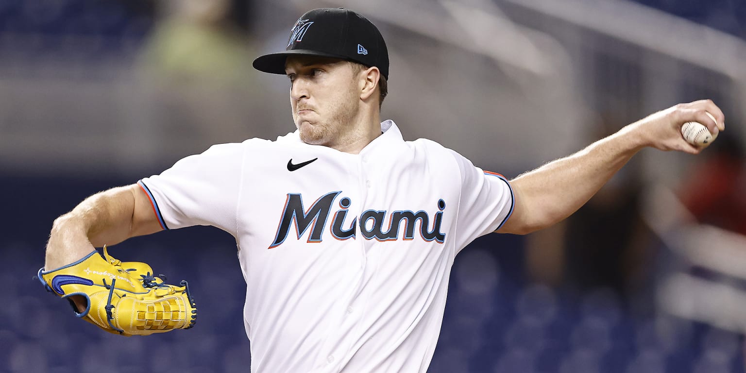 Marlins LHP Trevor Rogers wins NL Rookie of the Month! : r/baseball