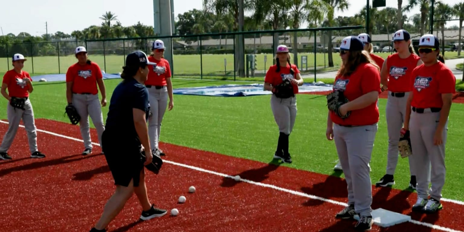 Veronica Alvarez on coaching at Girls Baseball Elite Development ...