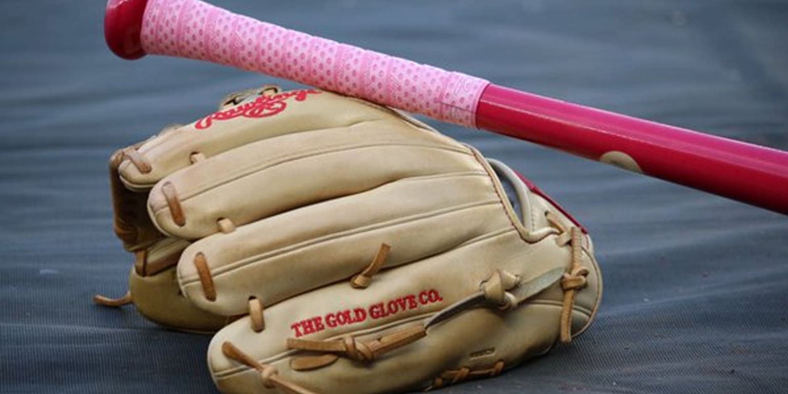 Women's Majestic Boston Red Sox #50 Mookie Betts Replica Pink