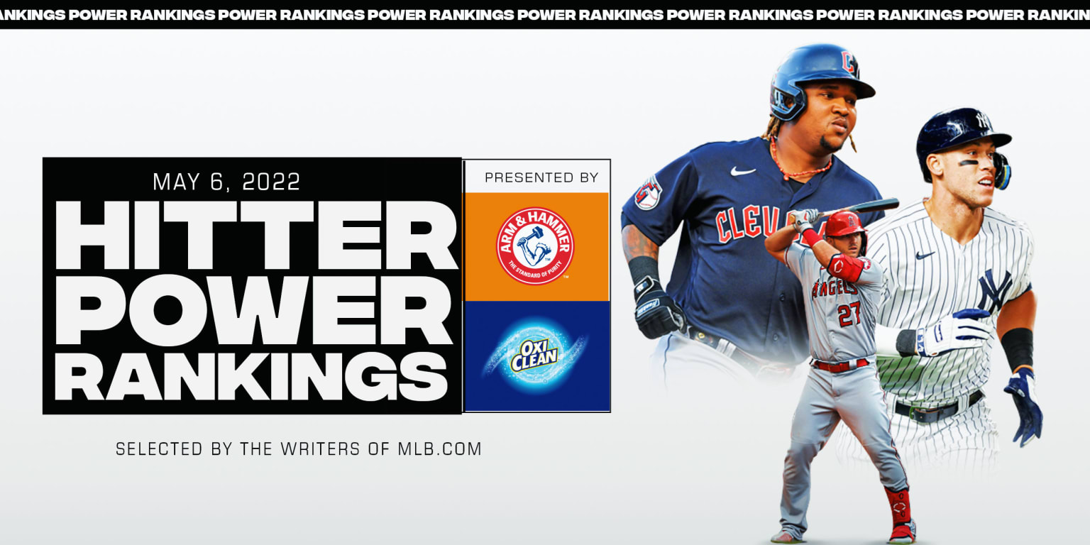 Second MLB Hitter Power Rankings of 2022