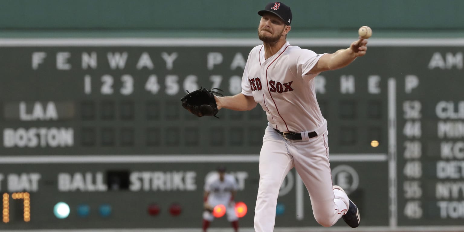 Chris Sale's seven K outing, 08/06/2023