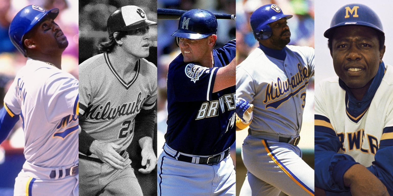 Brewers designated hitters all-time ranking