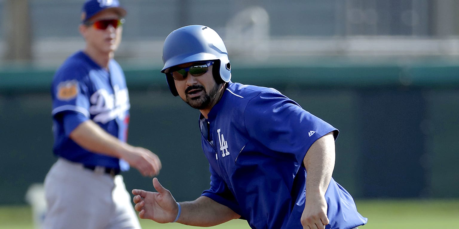 Adrian Gonzalez of Mexico, during Mexico vs. Arizona Diamondbacks