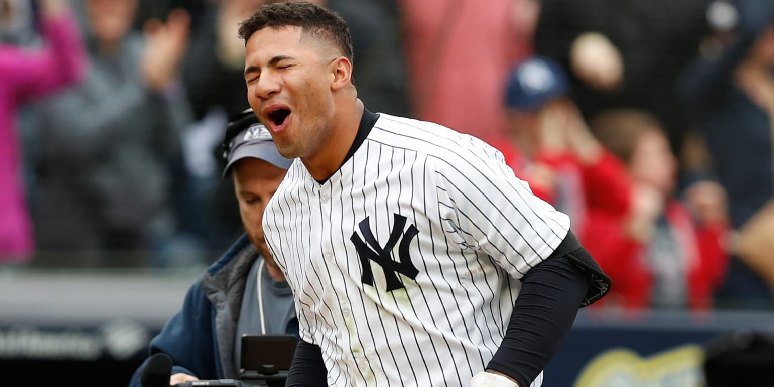 Gleyber Torres discusses his walk-off home run in Game 1 