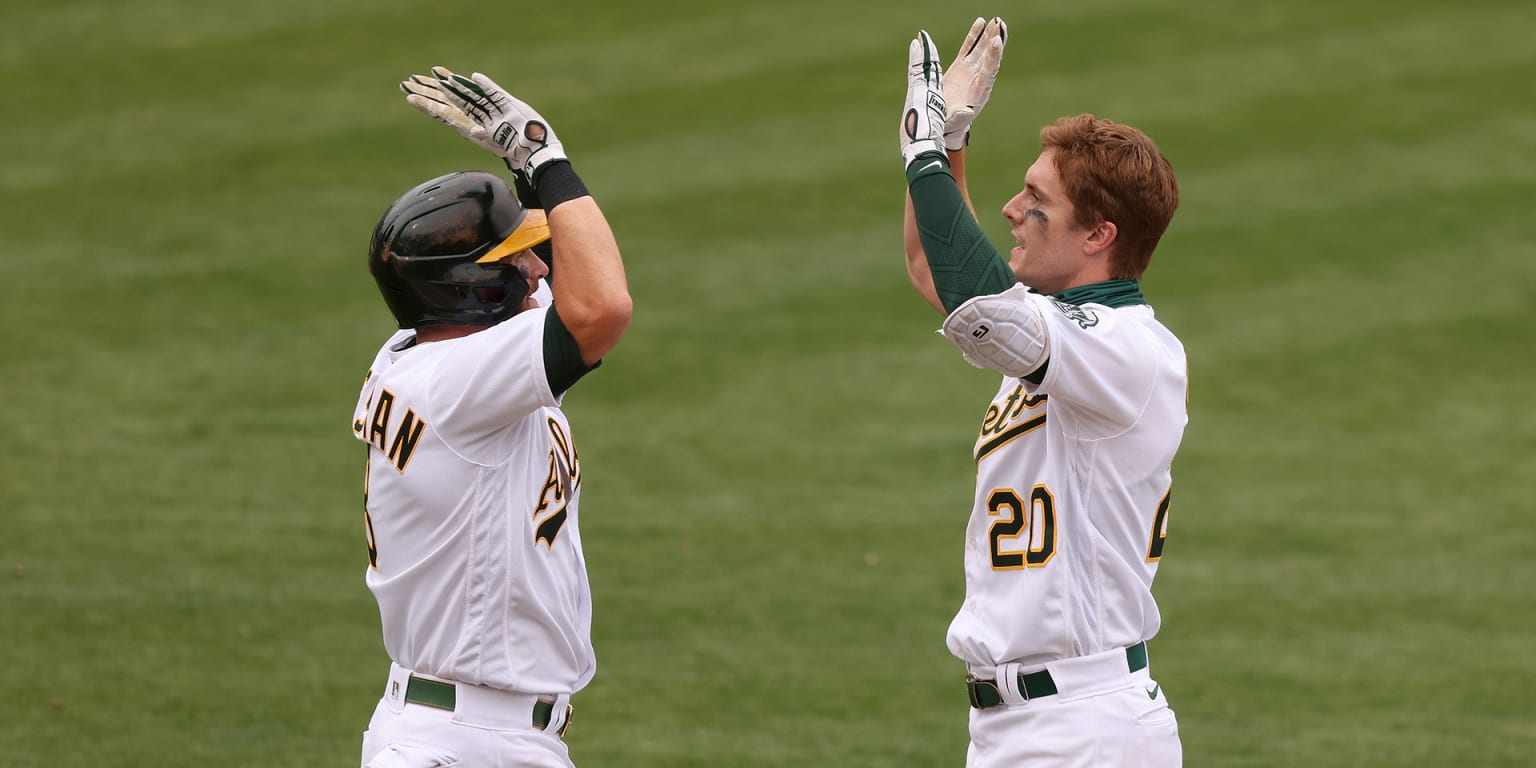 Oakland A's Mark Canha plays all 3 outfield positions in Monday's game -  Athletics Nation