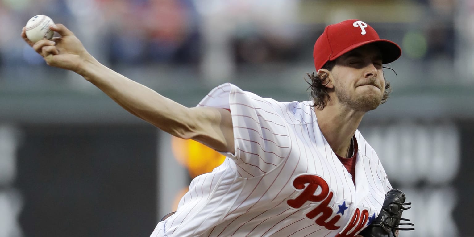 Aaron Nola matches career high 12 strikeouts in win