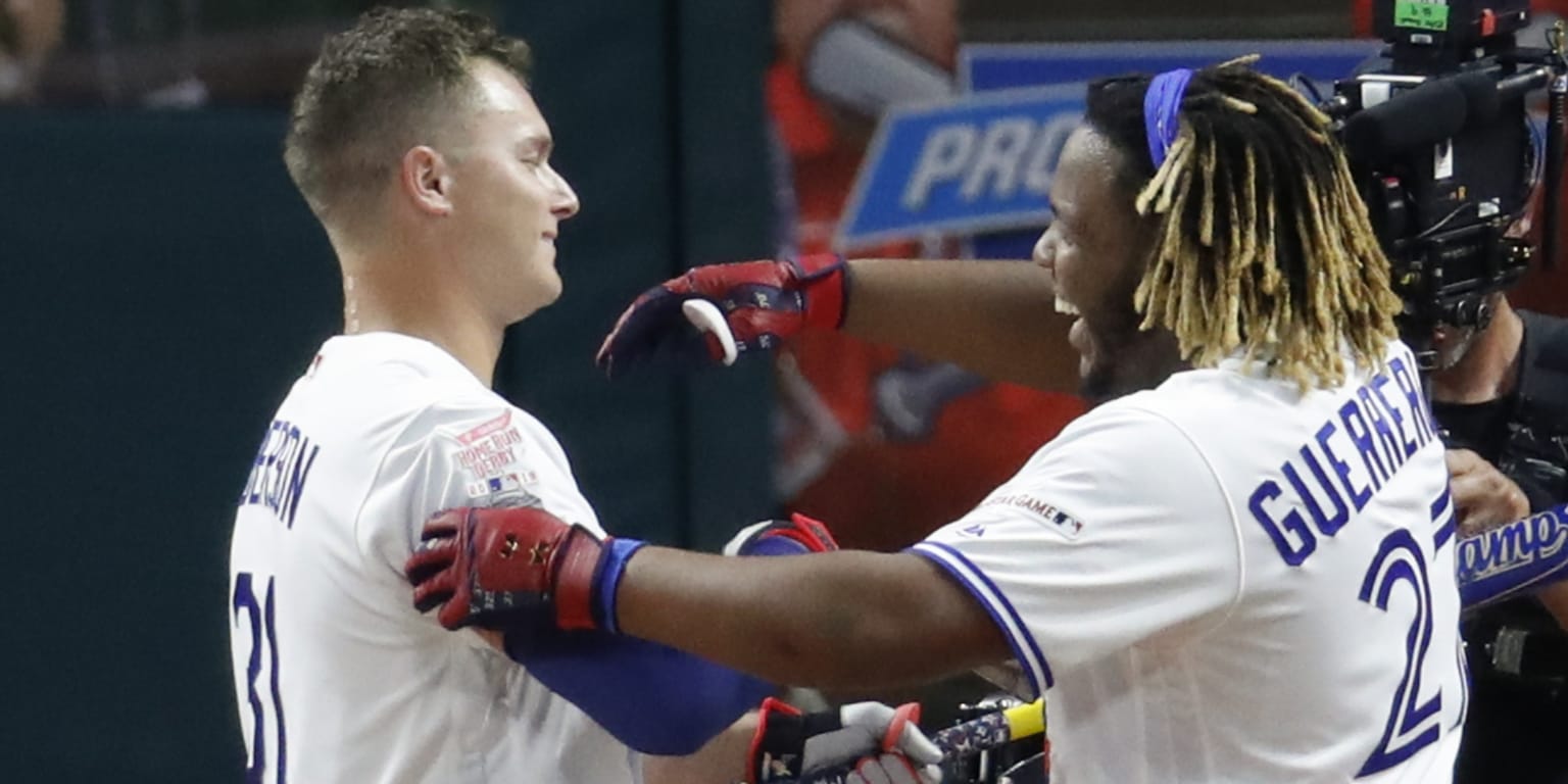 Vlad Guerrero Jr. and Joc Pederson Home Run Derby swing-off