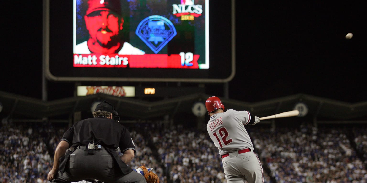 On Matt Stairs' 50th birthday, relive the NLCS homer that turned him into a  Philadelphia legend