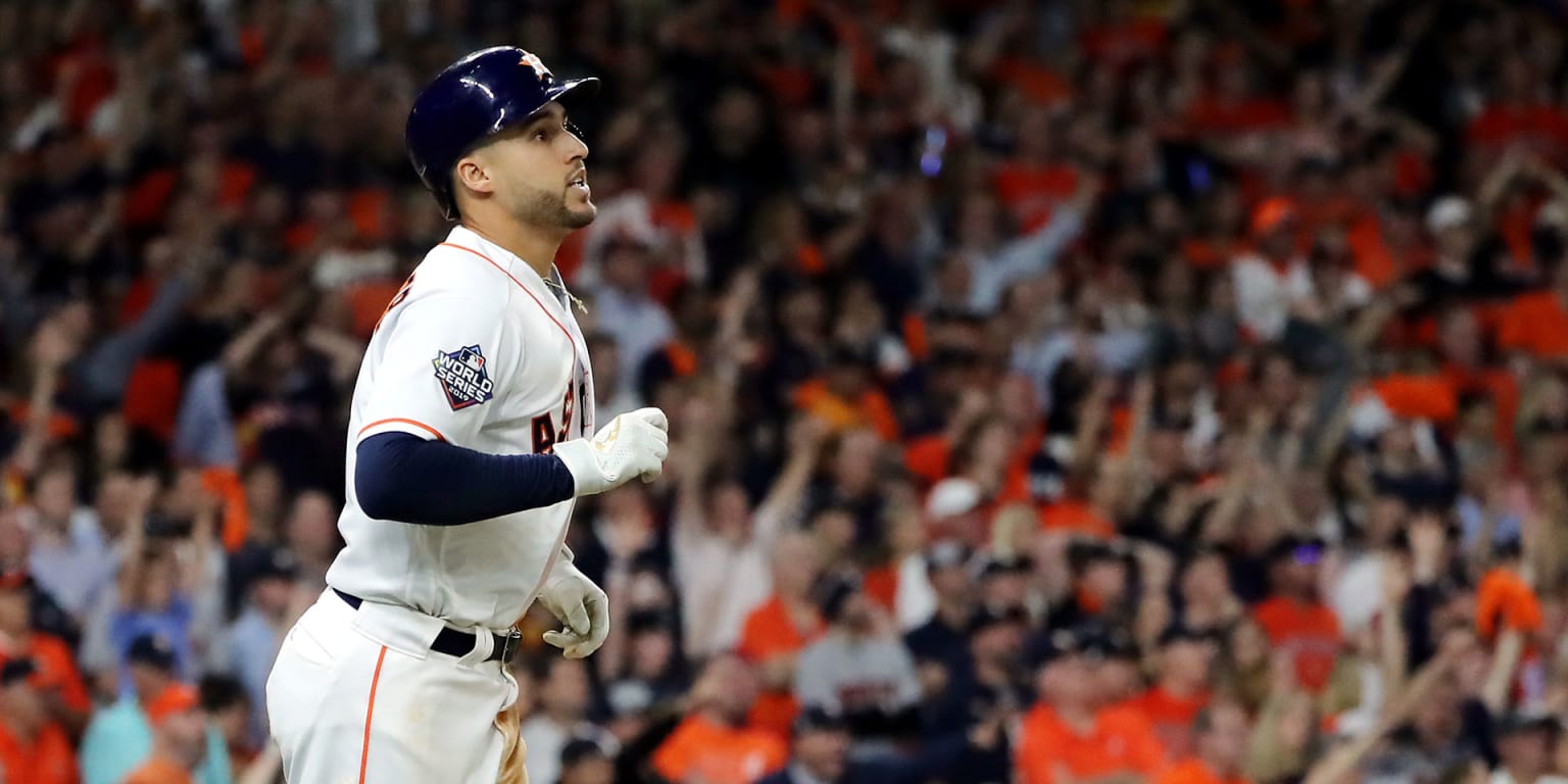 George Springer ends slump emphatically, as Astros' late power