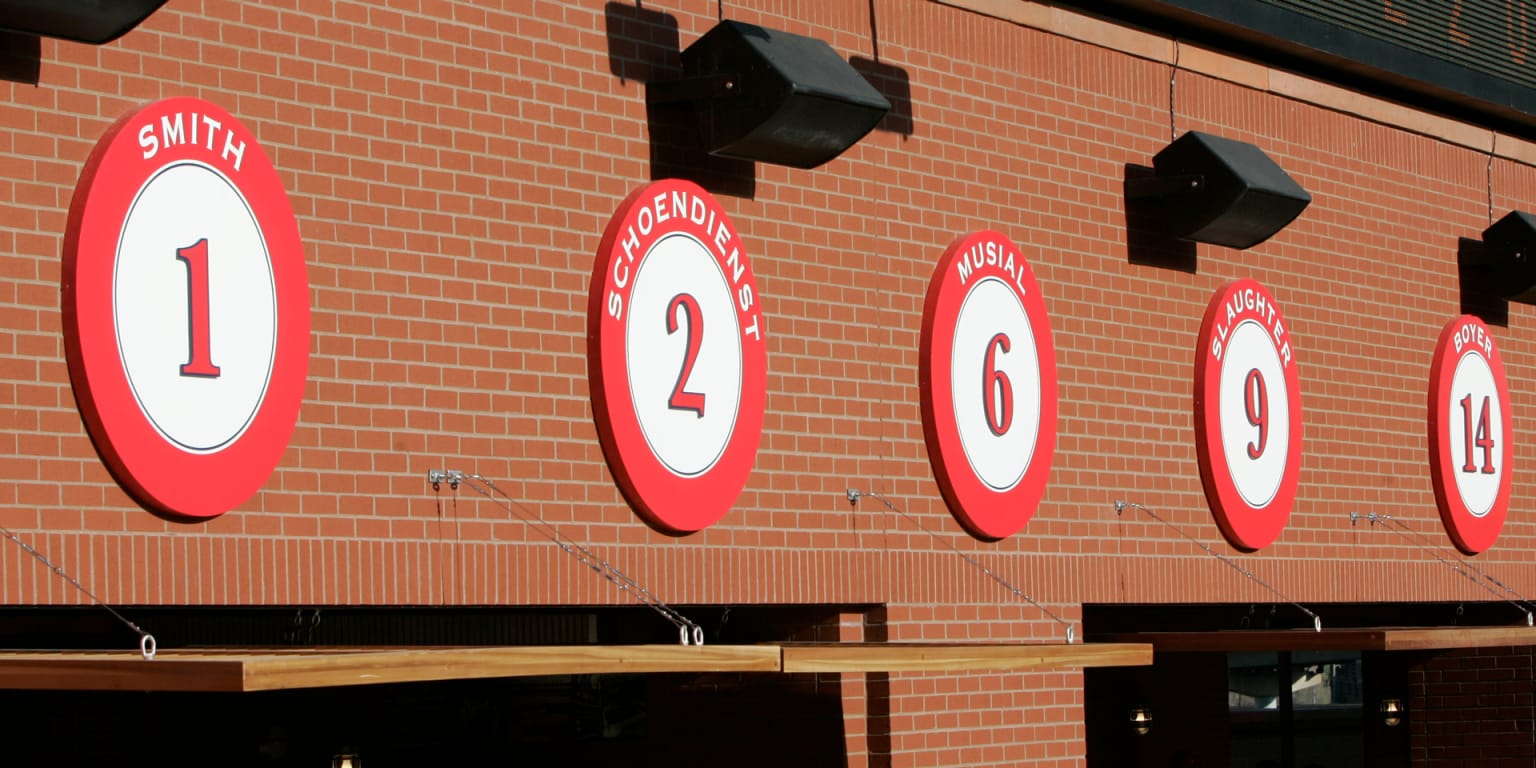Cardinals Retired Numbers