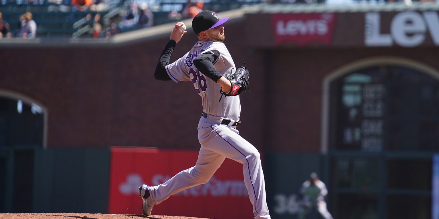 Rockies' Austin Gomber sharp in spring debut