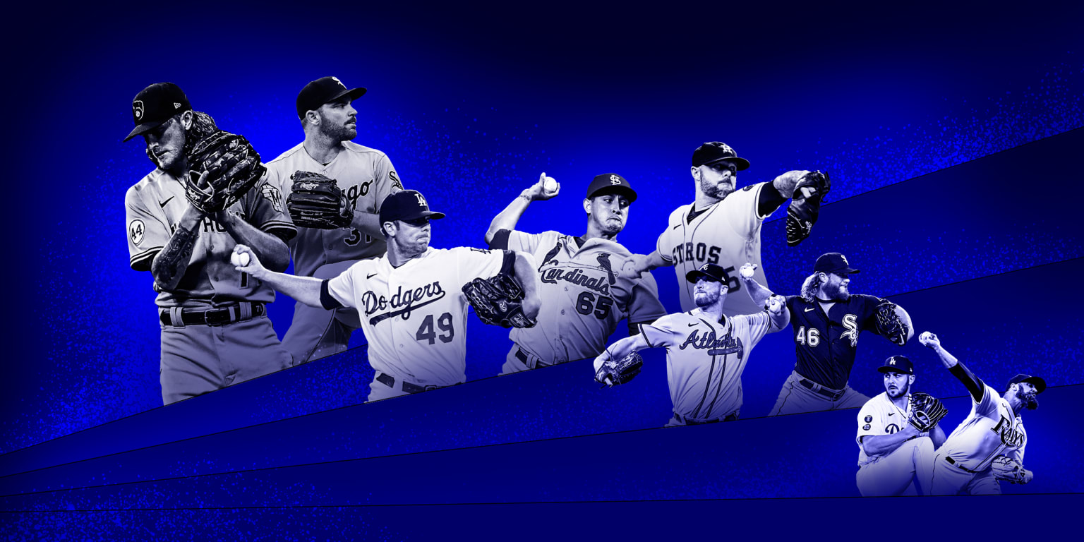 Reliever tiers for 2021 postseason