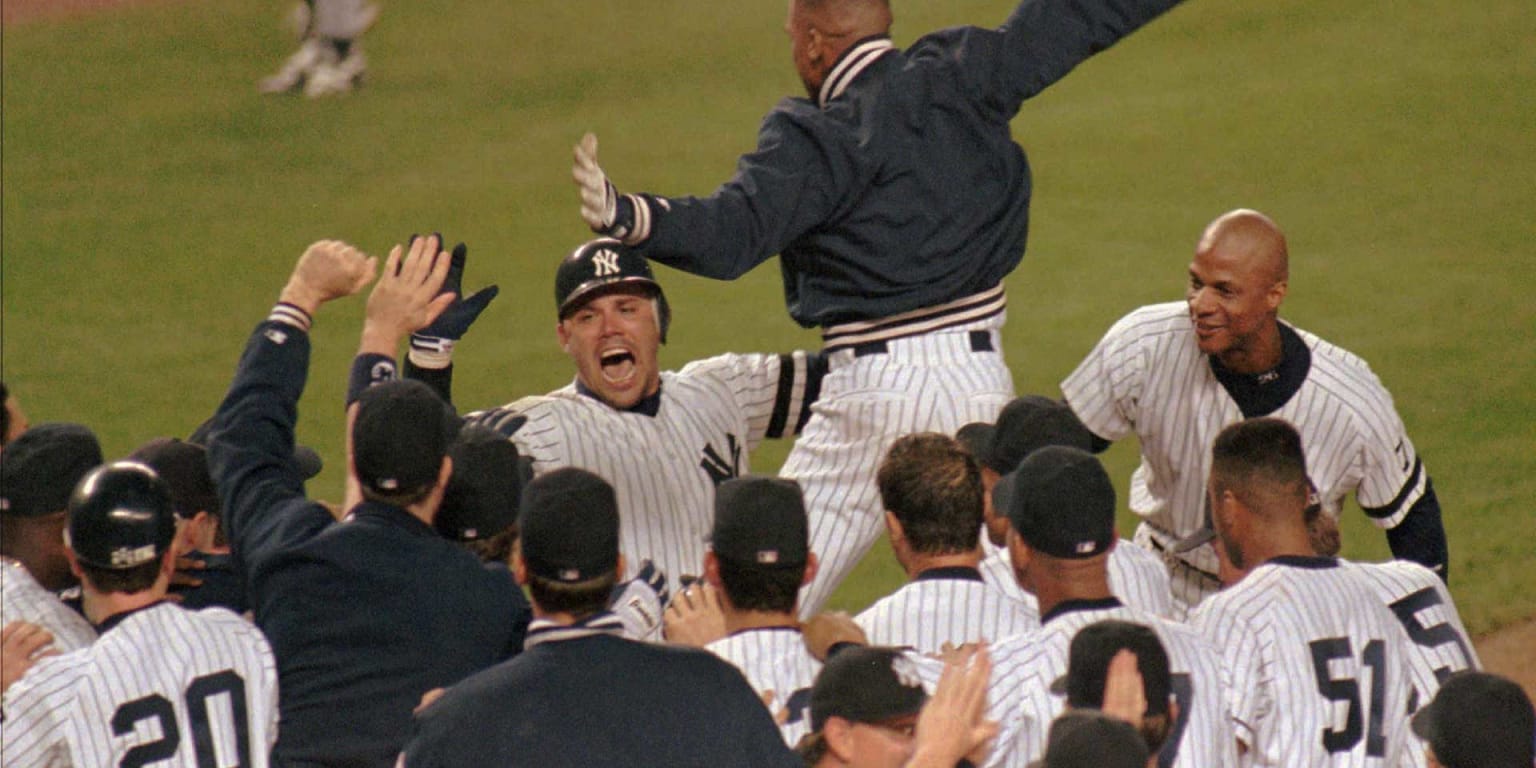 John Wetteland, Tino Martinez, Wade Boggs, Bernie Williams