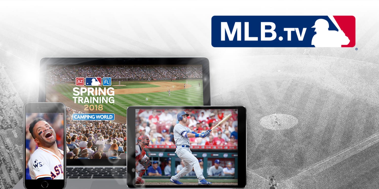 smøre Generel Manifest MLB.TV launches for 2018 MLB season