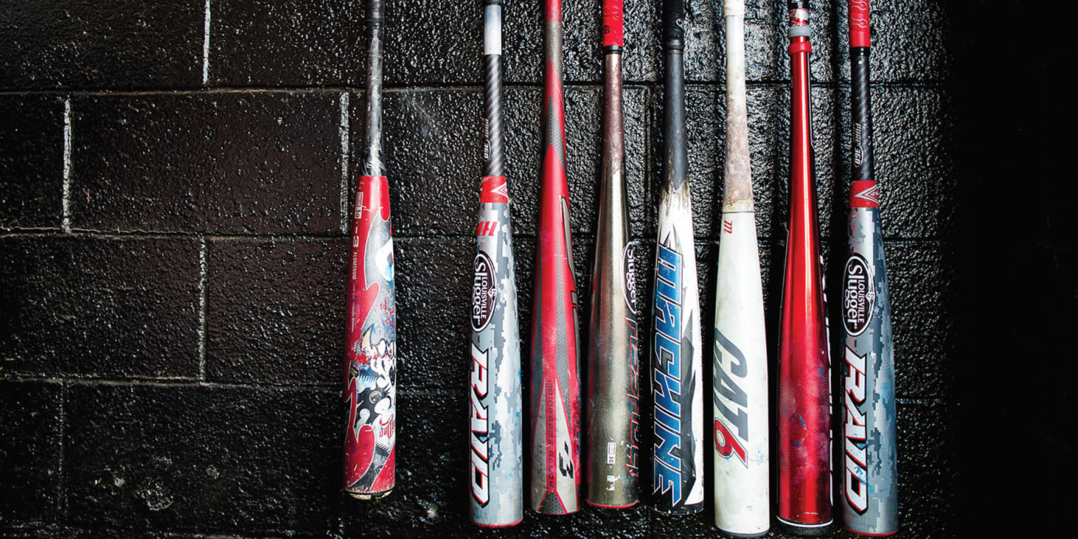 metal baseball bat images