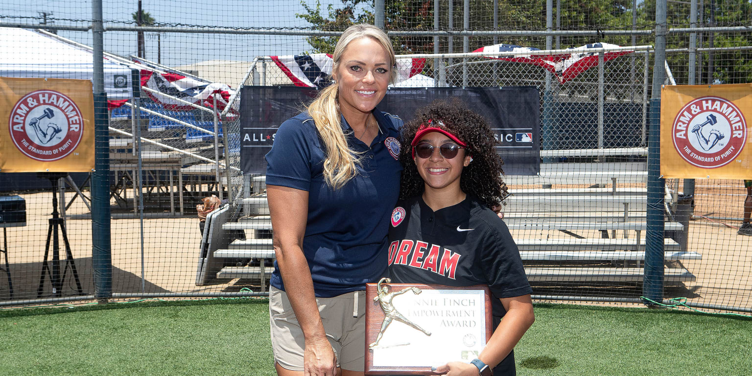 Los Angeles, USA. 16th July, 2022. Jennie Finch at the 2022 MLB All-Star  Celebrity Softball Game Media Availability held at the 76 Station - Dodger  Stadium Parking Lot in Los Angeles, CA