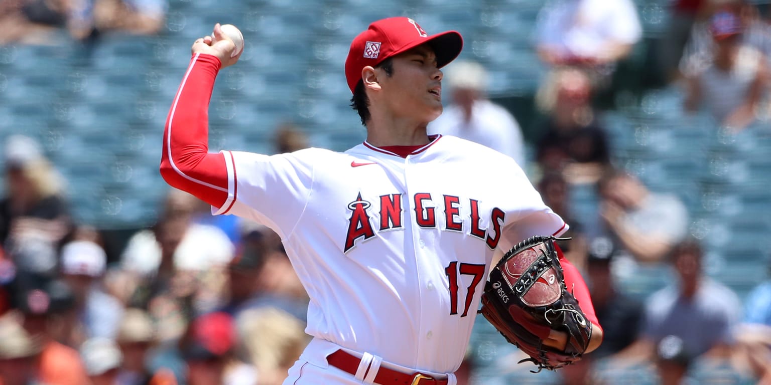 Shohei Ohtani pitches vs. Giants; Angels forgo designated hitter