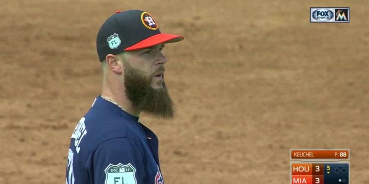 Keuchel took off finally for Astros