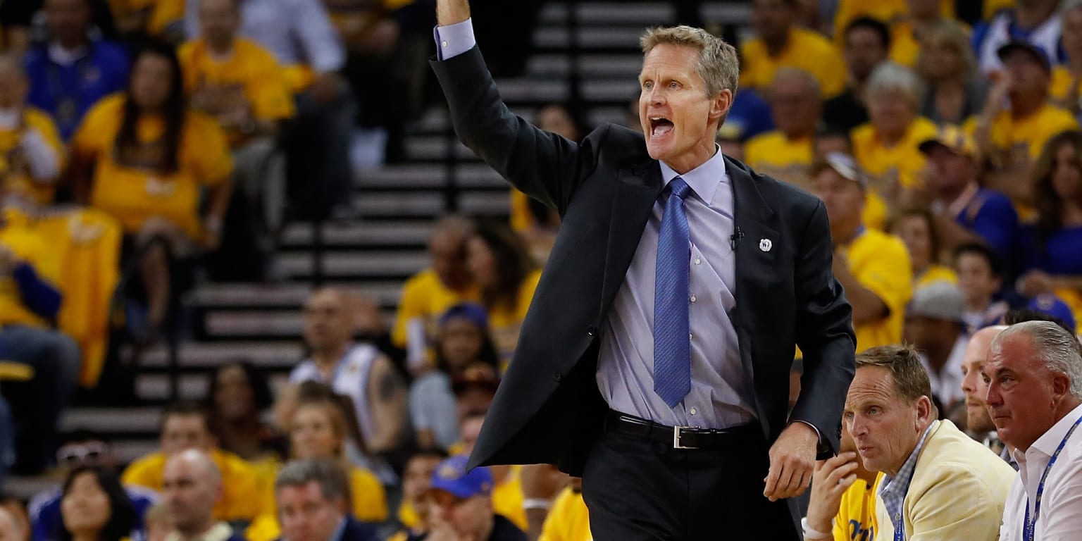 Joc Pederson's brother, Champ, helped Warriors coach Steve Kerr with his  pregame media session