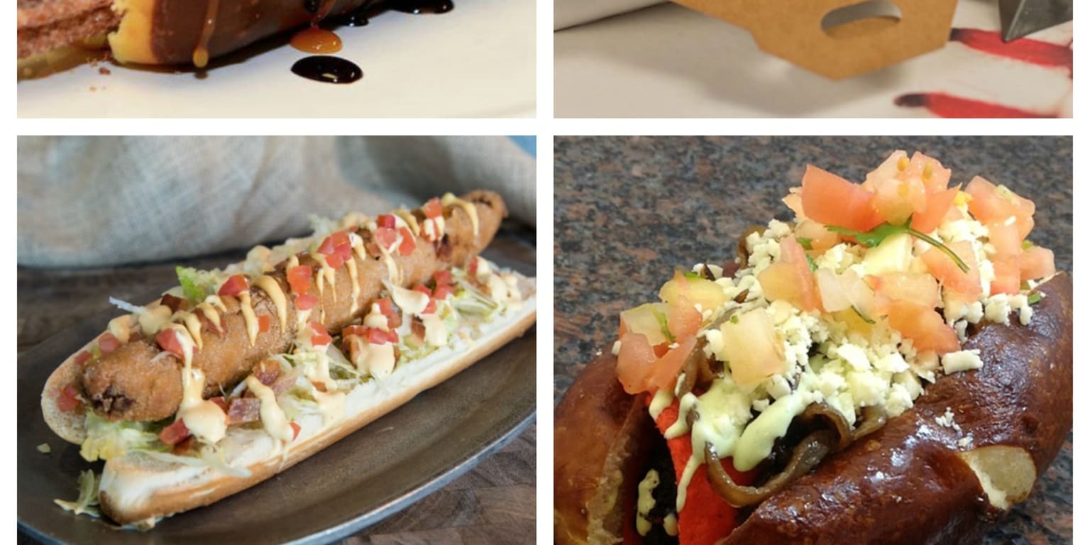 The Boomstick -- baseball's largest hot dog!