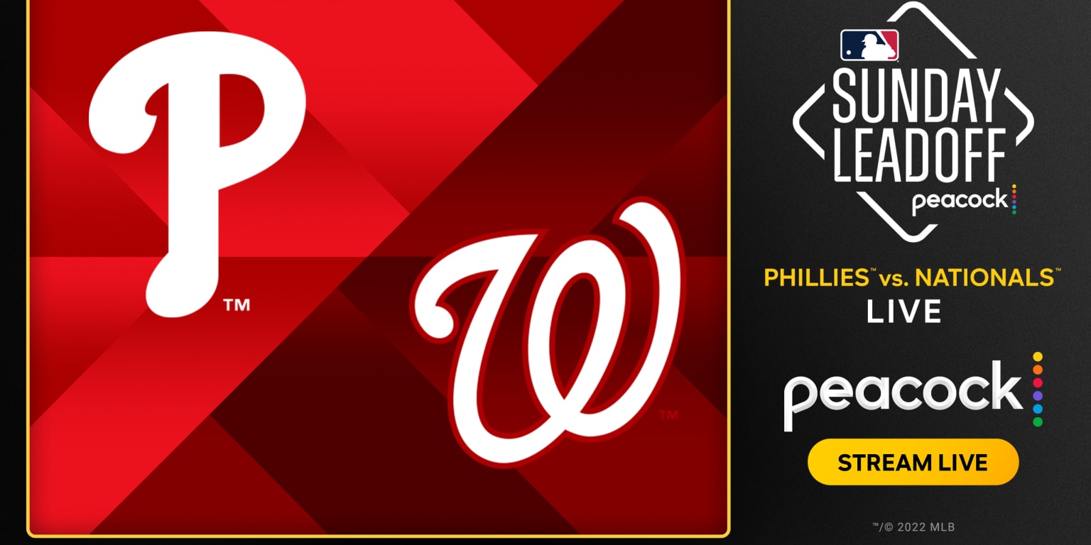 Watch Phillies-Nationals on Peacock on June 19 - MLB.com