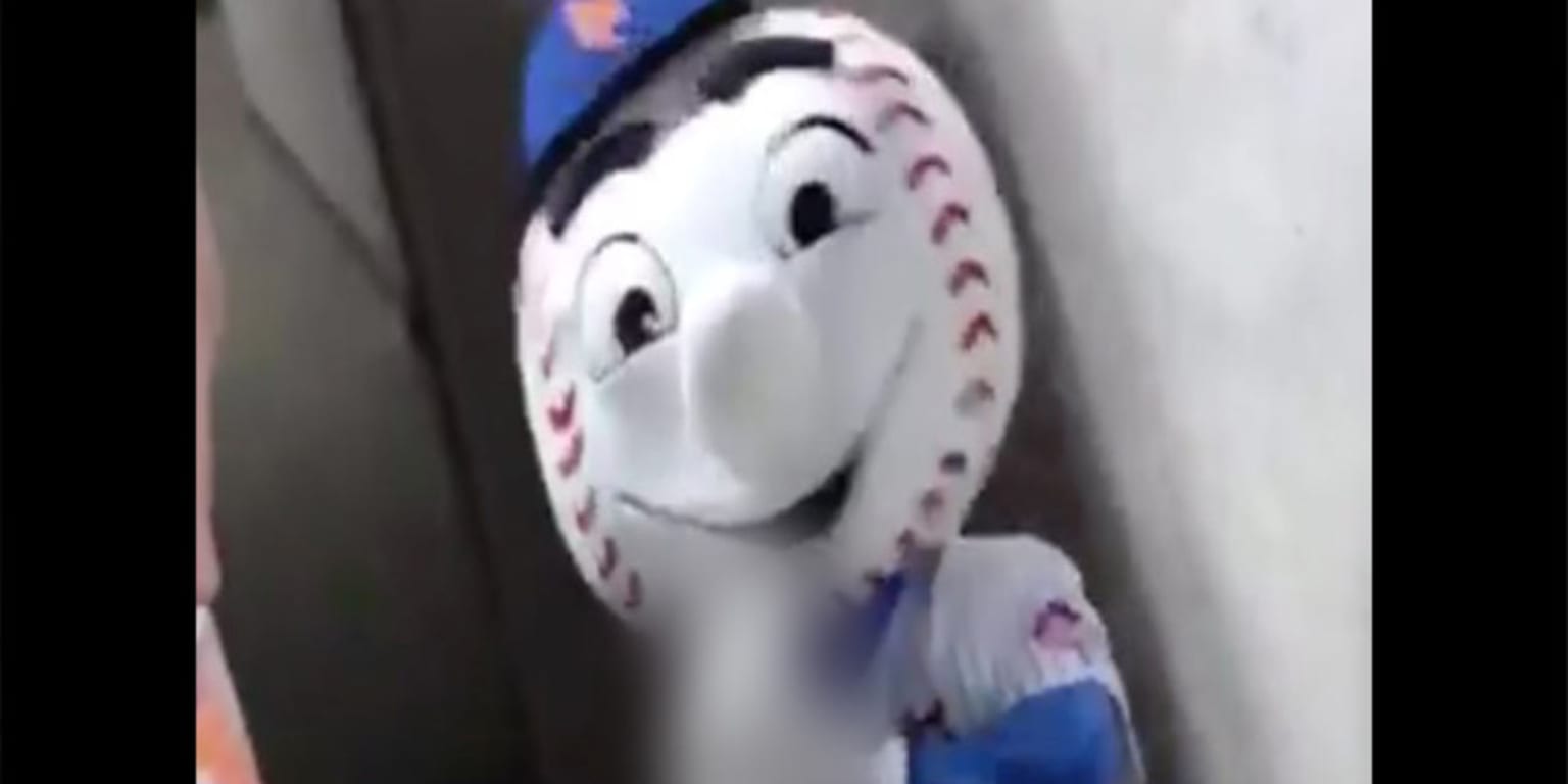 New York Mets baseball team apologise after mascot Mr Met caught