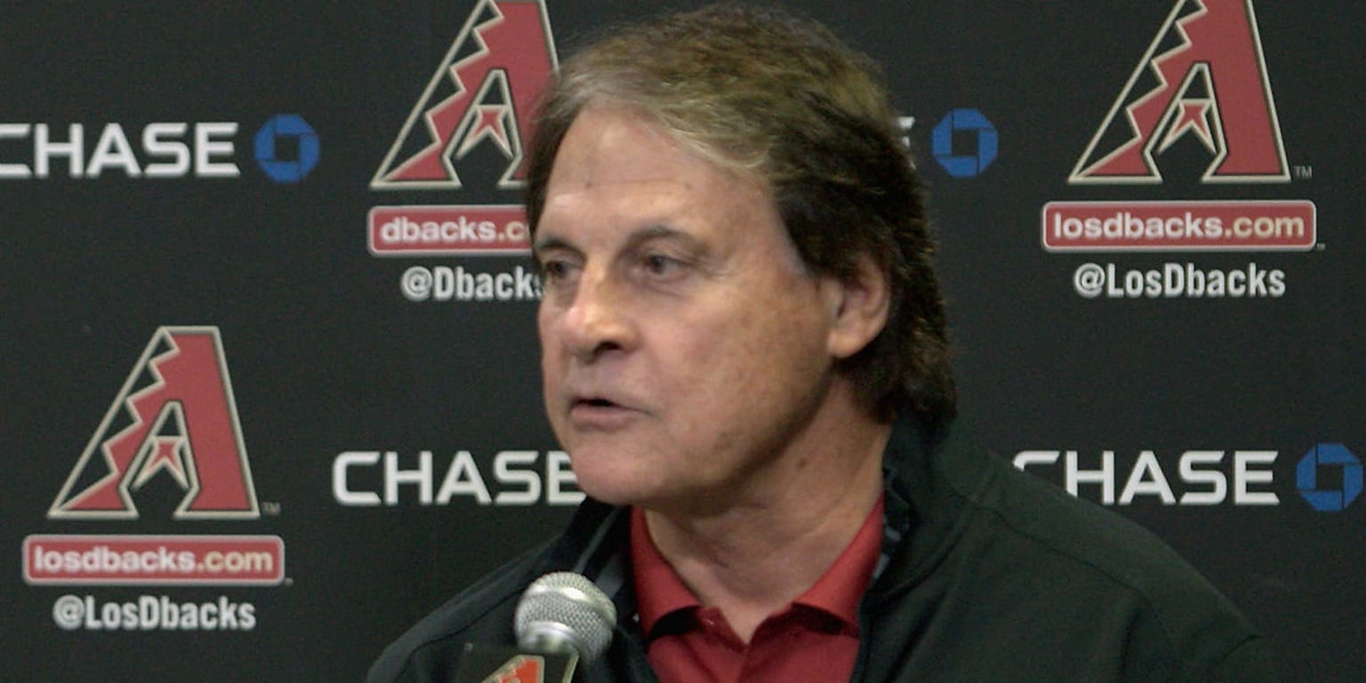 Tony La Russa is leaving the Diamondbacks, team announces