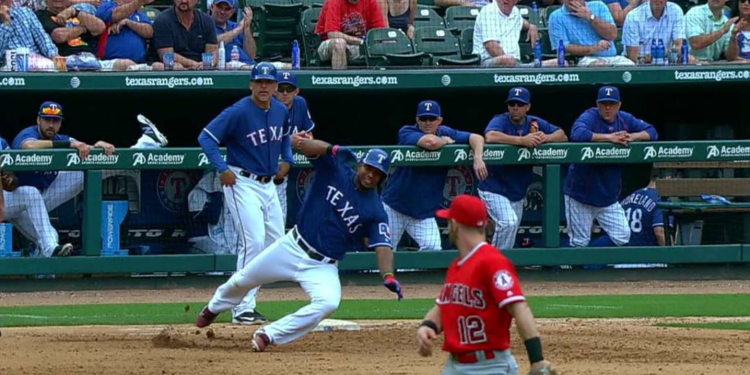 The ghost of the Rangers' basepath has claimed Elvis Andrus as its next ...