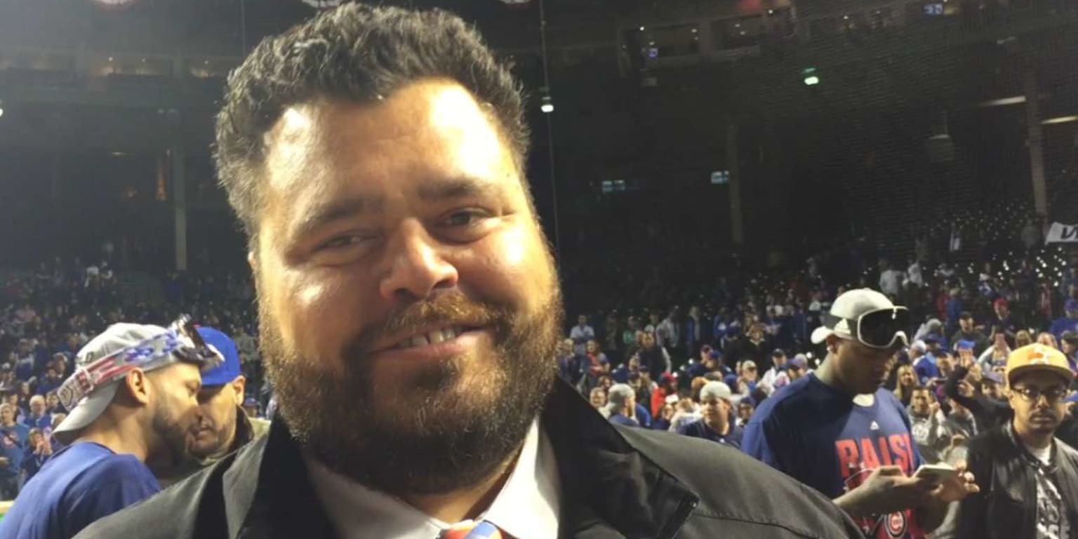 Cubs national anthem singer John Vincent is really excited about their
