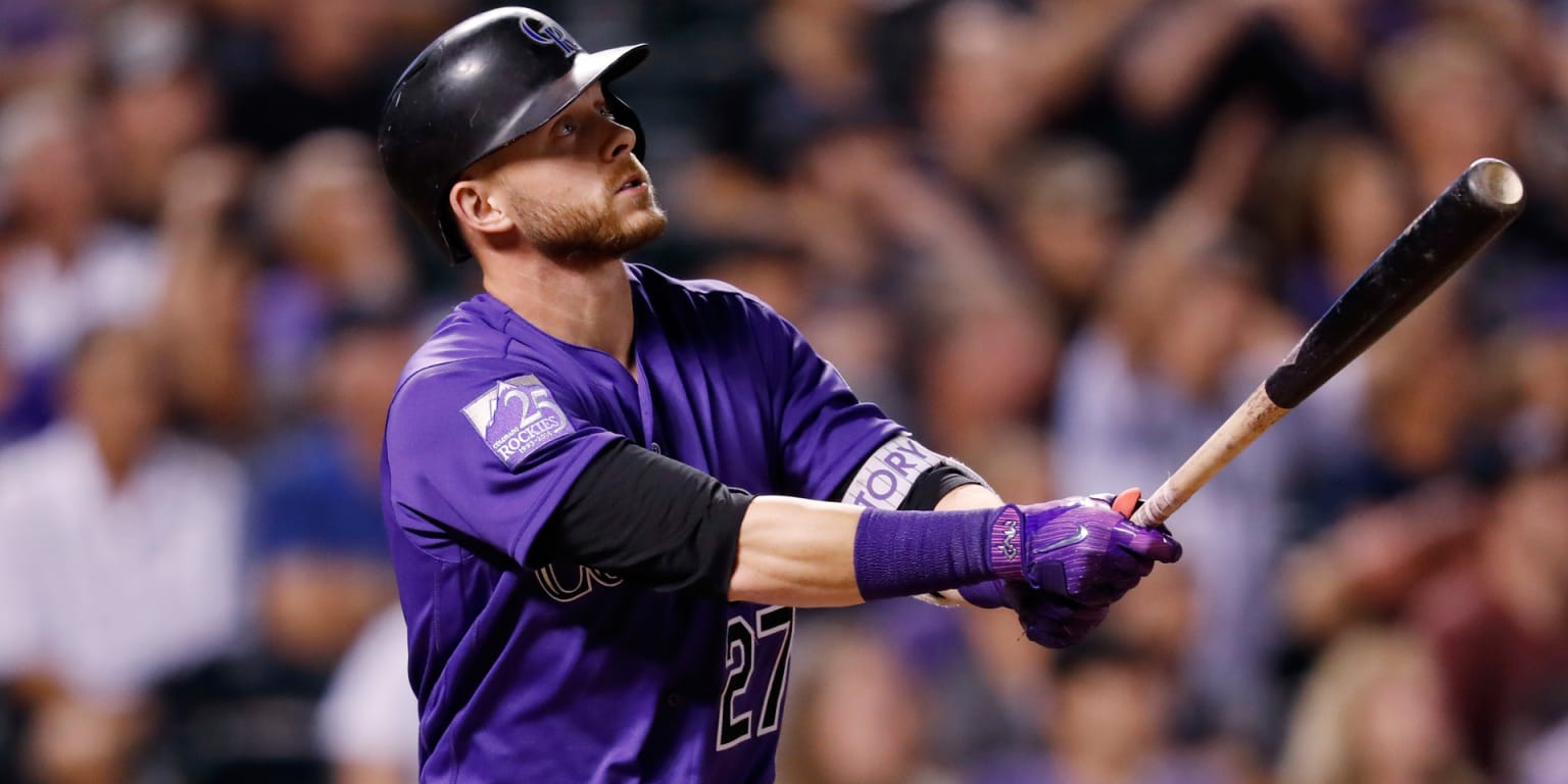 Trevor Story to injured list with right elbow inflammation