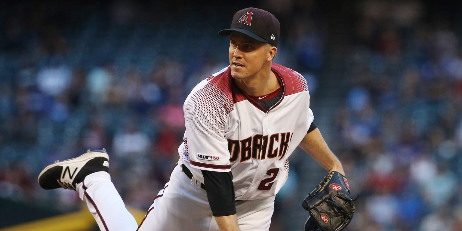 2019 Zack Greinke Team-Issued Orange Alt Jersey (Size 50)