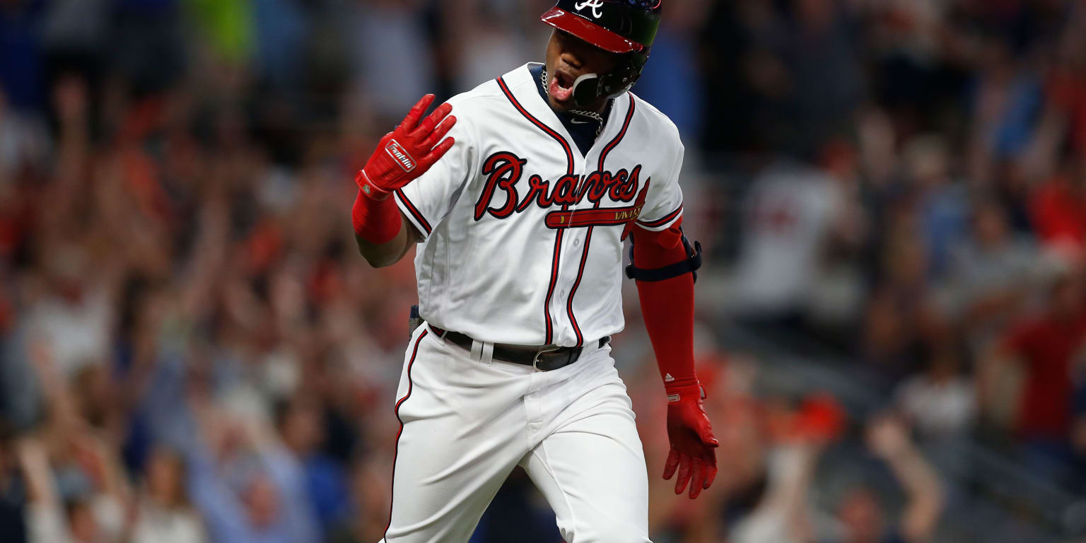 Braves star Ronald Acuña Jr. gets married, then hits grand slam to become  1st 30-HR, 60-SB player
