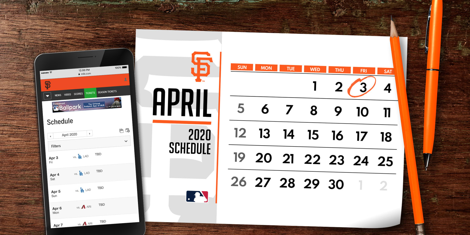 Giants release 2020 schedule, which includes two openers against the Dodgers