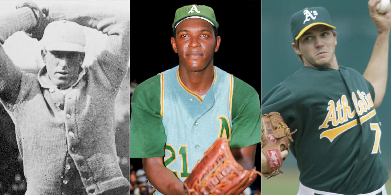 A's all-time best left-handed starting pitchers