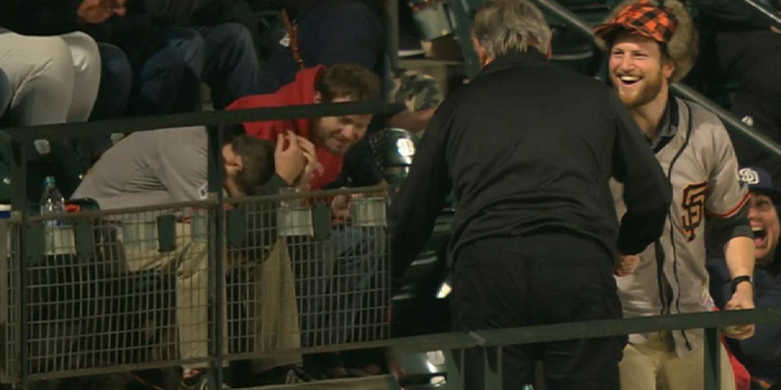 Mike Krukow's autograph for 5-year-old Brandon Crawford included