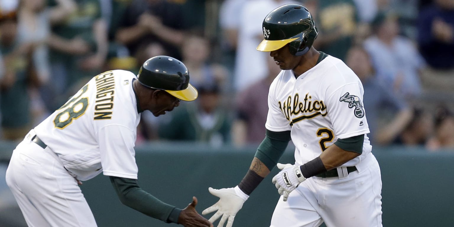 Oakland Athletics beat Rangers on Khris Davis walk-off walk