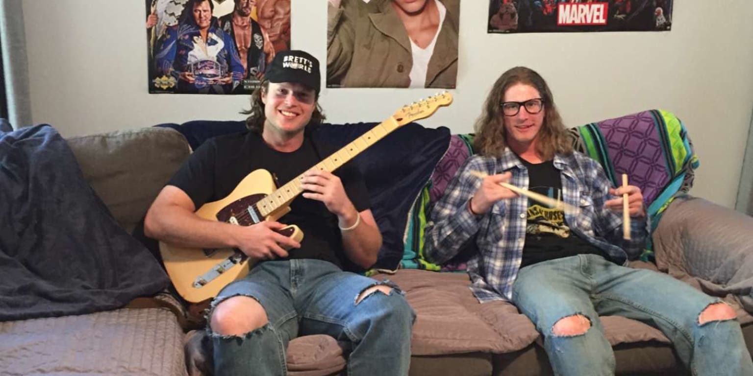 The Brewers' Brett Phillips and Josh Hader channeled 'Wayne's
