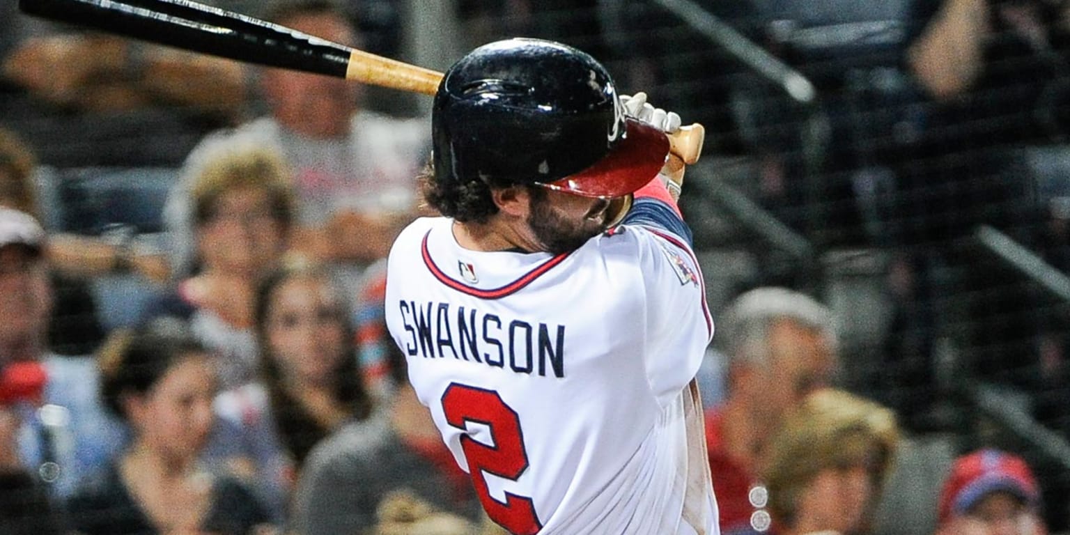 MLB Jersey Numbers on X: INF Dansby Swanson (@LieutenantDans7) switches  from number 2 to number 7. Last worn by INF Gordon Beckham in 2016. #Braves   / X