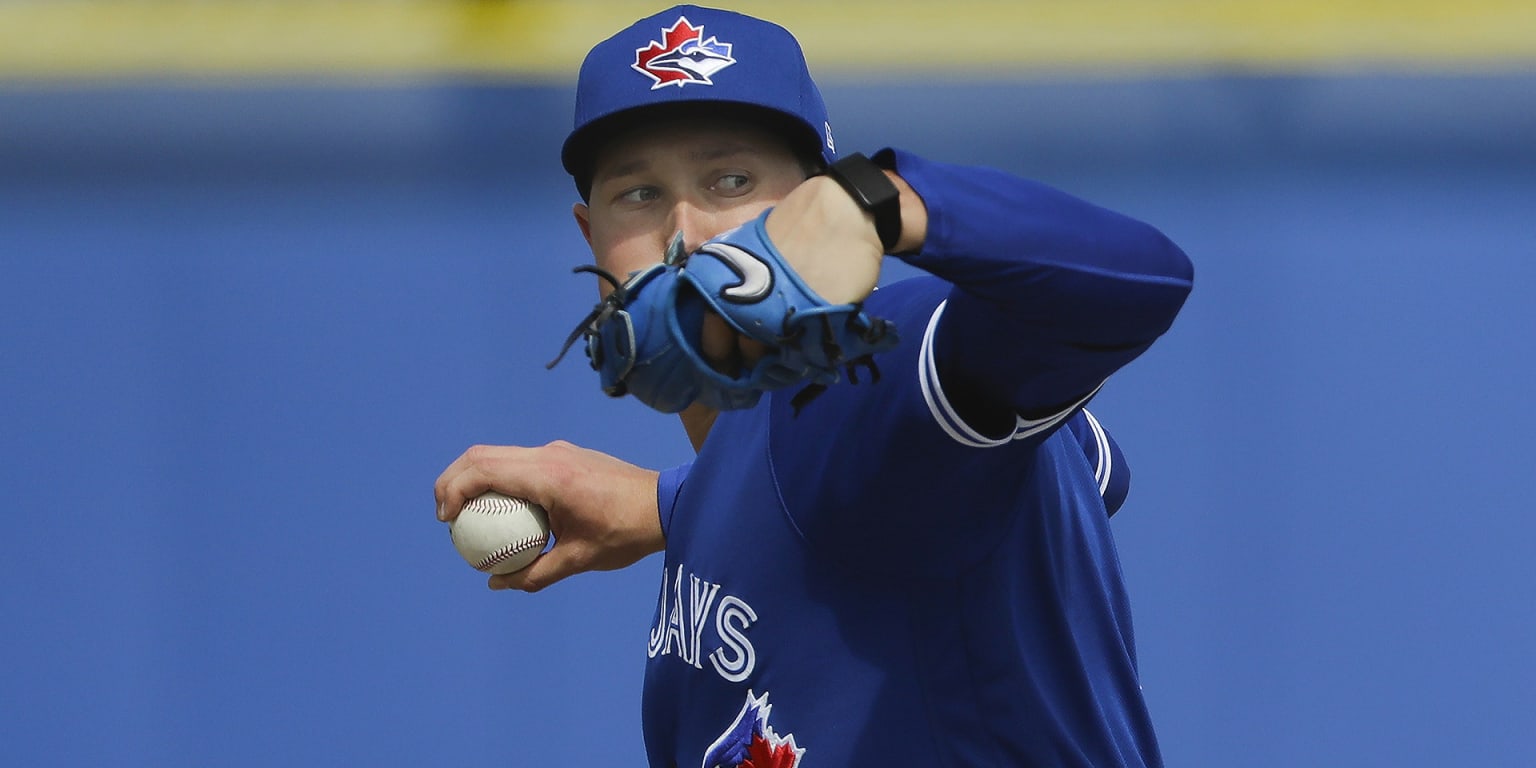 Pitching prospect Nate Pearson could be forcing the Blue Jays into a