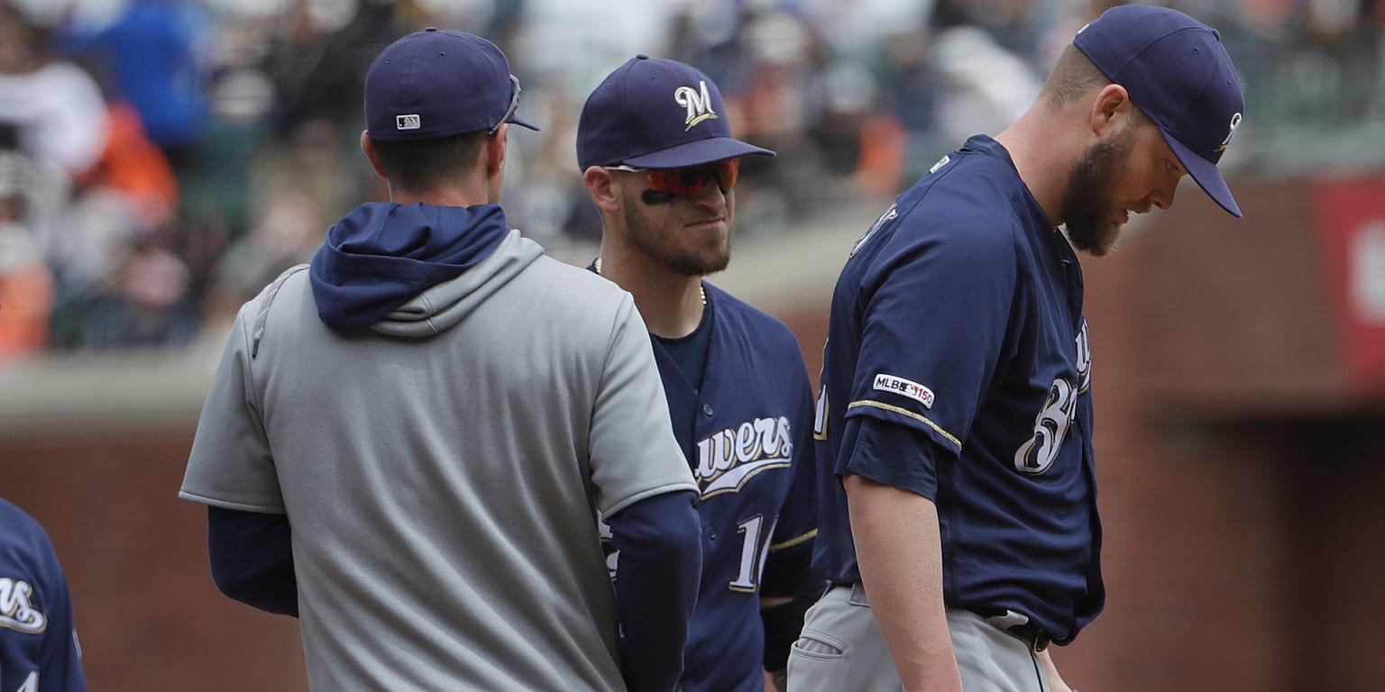 Jimmy Nelson struggles in defeat