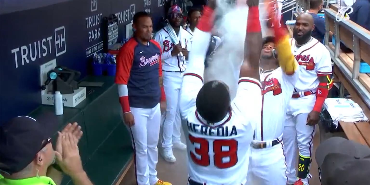 Ronald Acuña Jr. really hit 'em with the silencer 